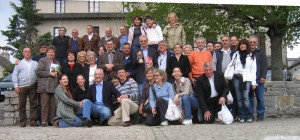 Ecco la foto di gruppo prima della partenza.